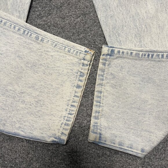 Vintage Brittania Acid Wash High-Waisted Tapered Jeans L - Picture 7 of 7